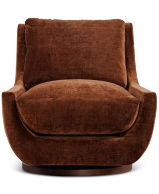 Brendy Fabric Swivel Chair, Exclusively at Macy's image