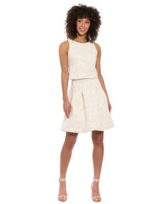 Muse - Women's Textured-Rose Sleeveless Top