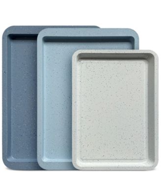 Art & Cook - 3-Pc. Ceramic Nonstick Cookie Sheet Set