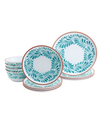 Melamine 12 Pc. Dinnerware Set, Service for 4 image