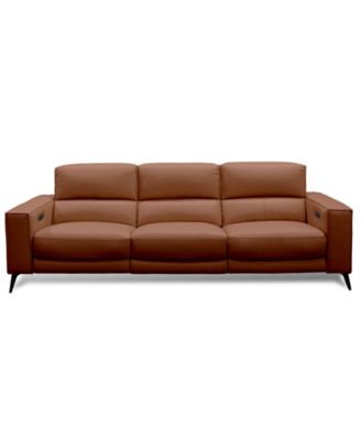 Furniture - Neiwert 3-Pc. Leather Sofa Sectional with 2 Power Recliners