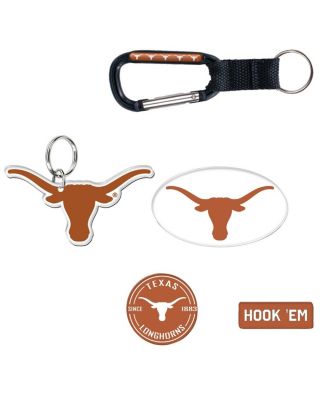 Wincraft - Texas Longhorns 5-Pack Key Ring and Fridge Magnet Set