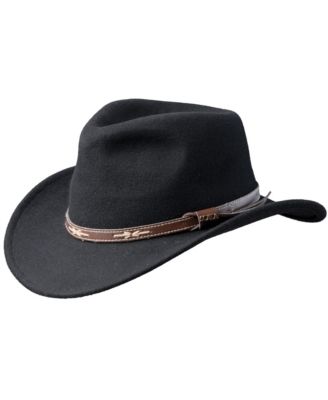 Scala - Men's Felt Outback Hat