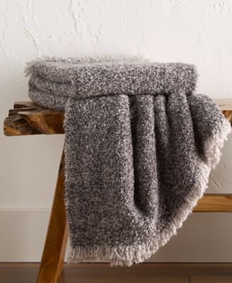 Oake - Heathered Boucle Throw, 50" x 60"