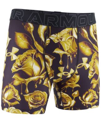 Under Armour - Men's Printed Performance Tech Mesh 6" Boxer Briefs