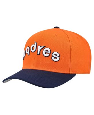Mitchell & Ness - Men's and Women's&nbsp; Brown San Diego Padres Basic Coop Pro Adjustable Hat