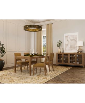 Everleigh Dining 5-Pc. Set (Table & 4 Upholstered Back Side Chairs) image