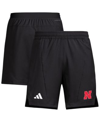 adidas - Men's Black Nebraska Huskers Program Woven Training Shorts