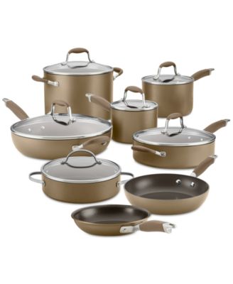Anolon - Advanced Home Nonstick Hard-Anodized 14-Pc. Cookware Set