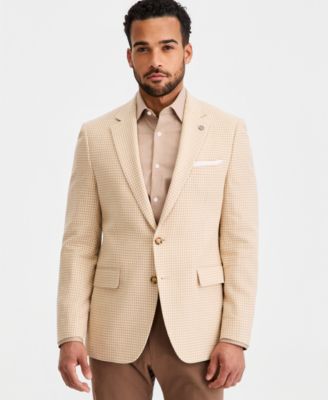 Ted Baker - Men's Mini Check Modern-Fit Blazer