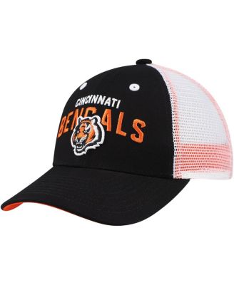 Outerstuff - Preschool Black Cincinnati Bengals Core Lockup Trucker Adjustable hat