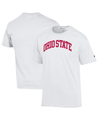 Champion - Men's White Ohio State Buckeyes Basic Arch T-Shirt