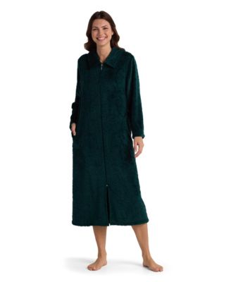 Miss Elaine - Women's Long-Sleeve Solid Robe