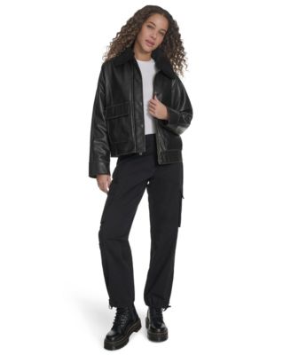Levi's - Women's Removable Collar Aviator Jacket