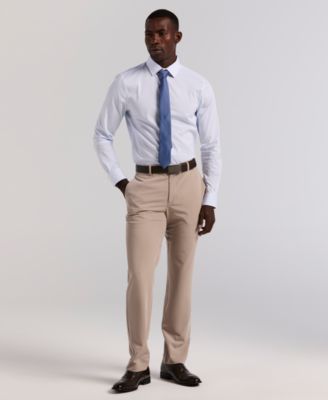 Perry Ellis Portfolio - Men's Modern-Fit Stretch Solid Resolution Pants