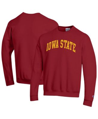 Champion - Men's Cardinal Iowa State Cyclones Basic Arch Fleece Pullover Sweatshirt