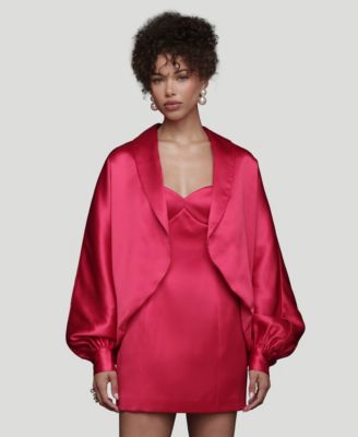 Avec Les Filles - Women's Oversized Dolman Sleeve Puffer Jacket