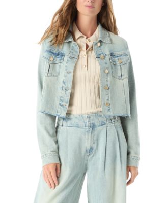 DEE OCLEPPO - Women's Talia Point Collar Cropped Jacket