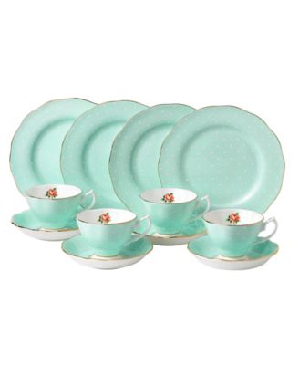 Royal Albert - Polka Rose 12-Piece Set