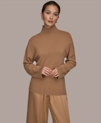 Donna Karan Weekend - Women's Mock Neck Sweater