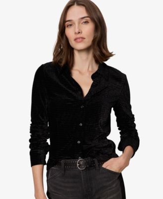 Sanctuary - Women's Fitted Button Down Top