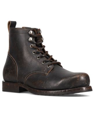 Frye - Men's Hudson Round Toe Work Boots