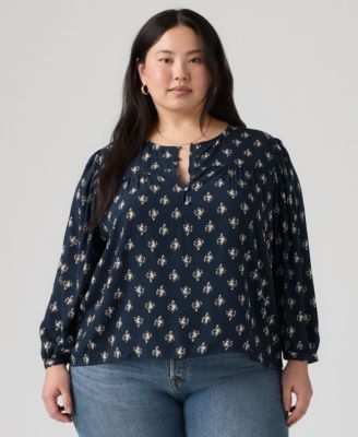 Levi's - Plus Size Halsey Long-Sleeve Blouse
