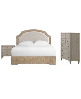Sirena 3-Pc. Queen Bedroom Set (Bed, Chest & 3-Drawer Nightstand) image