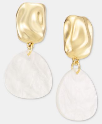 Style & Co - Nugget & Disc Drop Earrings