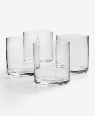 Flur Double Old-Fashioned Glass, Set of 4, Exclusively at Macy's image