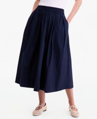 On 34th - Women's Pull-On Midi Circle Skirt
