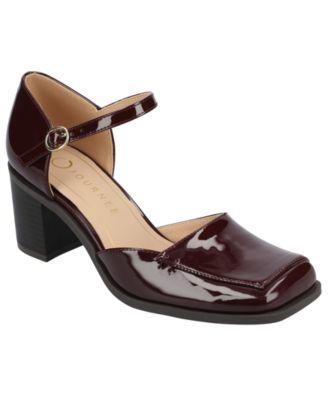 Journee Collection - Collection Women's Evangeline Square Toe Pumps