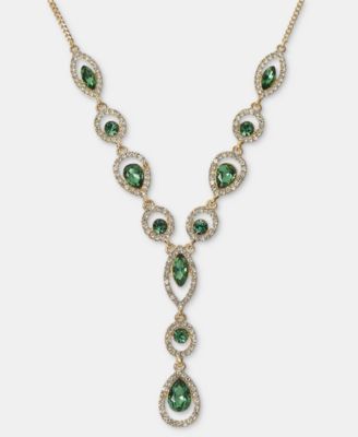 Givenchy - Crystal 16" Lariat Necklace