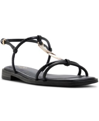 ALDO - Women's Ebaeryn Square T-Strap Flat Sandals