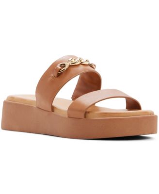 ALDO - Women's Halamaever Platform Slip-On Flat Sandals