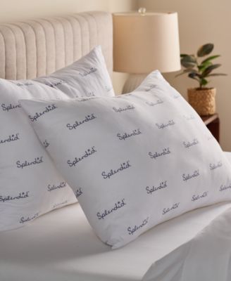 Splendid - Soft Medium Density 2-Pack Pillows, Standard