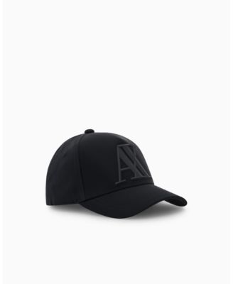 A|X Armani Exchange - Men's Rubber Logo Hat
