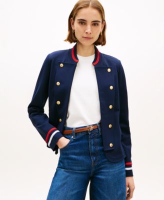 Tommy Hilfiger - Women's Open Band High Collar Jacket