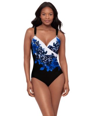 Miraclesuit - Women's Printed Underwired One-Piece Swimsuit