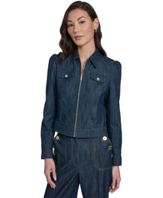 Tommy Hilfiger - Women's Denim Zip Trucker Jacket