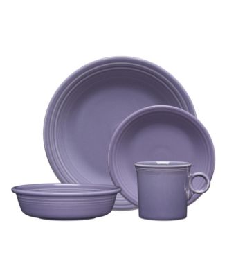 Lavender Classic Rim 4-Piece Place Setting image