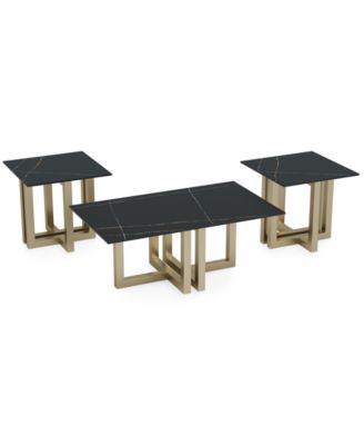 Furniture - Emila 2-pc. Living Room Set (Rect. Coffee Table & 2 Rect. End Tables)