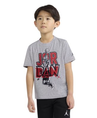 Jordan - Boys' 4-7 Retro Stack Crewneck T-Shirt