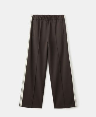 MANGO - Women's Contrast Stripe Straight Pants