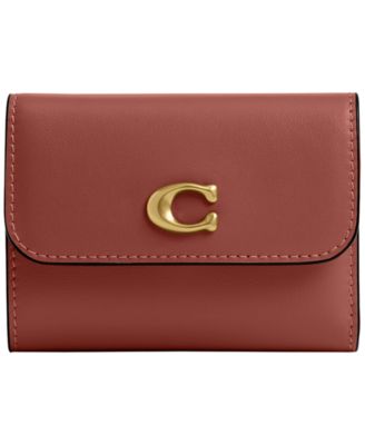 COACH - Essential Leather Card Holder Wallet