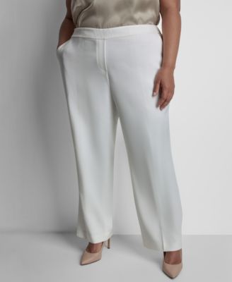 DKNY - Plus Size Mid Rise Ankle Pant