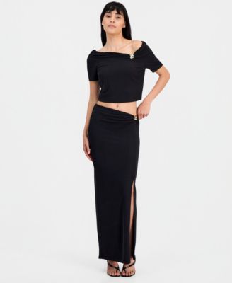 GUESS - Women's Brigitte Midi Skirt