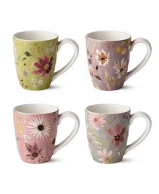Wildflowers Assorted Mugs, Set of 4 image
