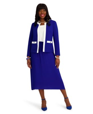 Kasper - Women's Framed Open Front Jacket