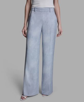 BCBG - Women's Printed Straight Leg Pants